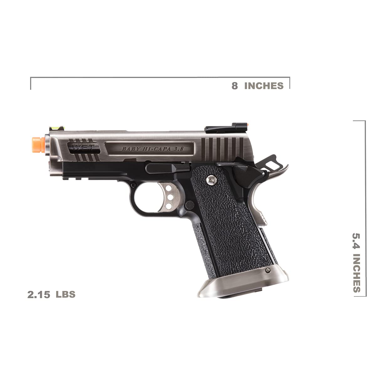 Amazon.com : Hi-Capa 3.8 Full Auto Velociraptor Gas Blowback